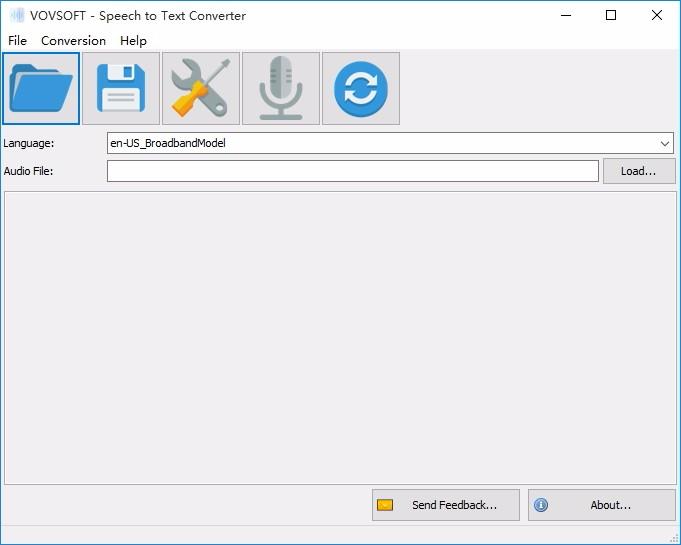 Vovsoft Speech to Text Converter下載,語音轉文本工具