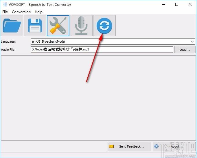 Vovsoft Speech to Text Converter下載,語音轉文本工具
