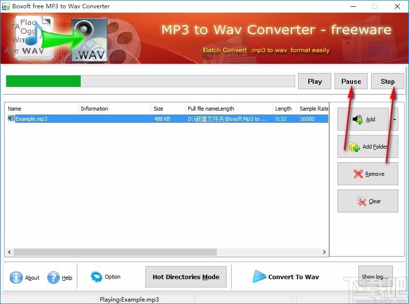 Boxoft MP3 to WAV Converter下載,MP3轉WAV轉換器