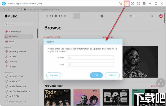 TunePat Apple Music Converter下載,音樂轉(zhuǎn)換,格式轉(zhuǎn)換,錄音軟件